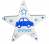 LED Stern Nachtlicht 12 cm mit Auto und Sternen