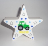 LED Stern Nachtlicht 12 cm mit Traktor und Sternen